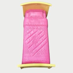 Barbie Bed Living in Style Pink Bed